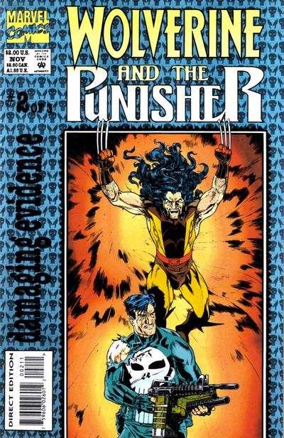 Cover for Wolverine and the Punisher: Damaging Evidence (Marvel, 1993 series) #2