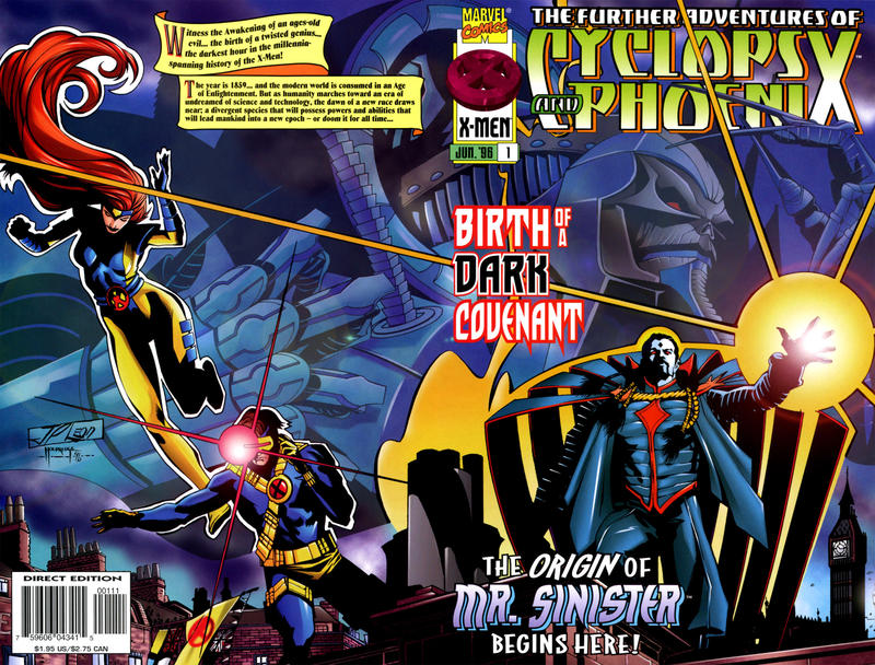 Cover for The Further Adventures of Cyclops and Phoenix (Marvel, 1996 series) #1