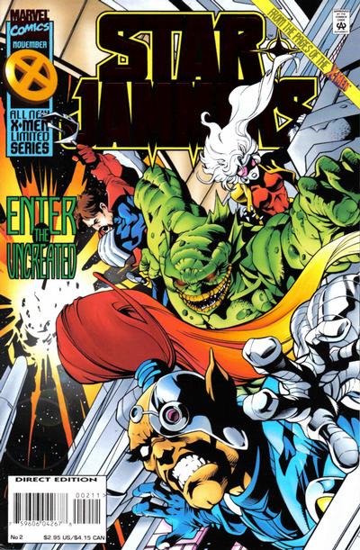 Cover for Starjammers (Marvel, 1995 series) #2