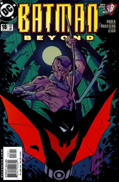 Cover for Batman Beyond (DC, 1999 series) #18 [Direct Sales]