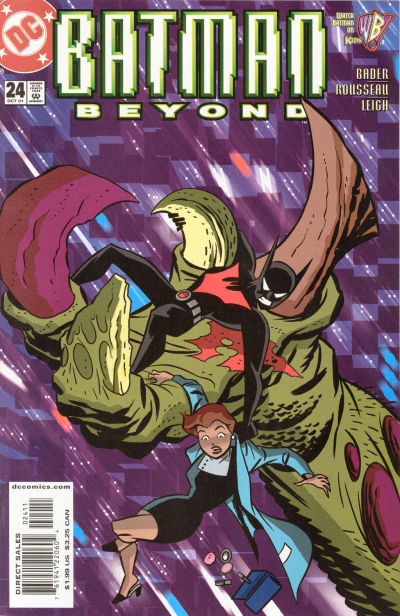 Cover for Batman Beyond (DC, 1999 series) #24 [Direct Sales]