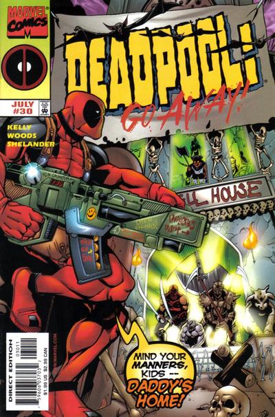 Cover for Deadpool (Marvel, 1997 series) #30 [Direct Edition]