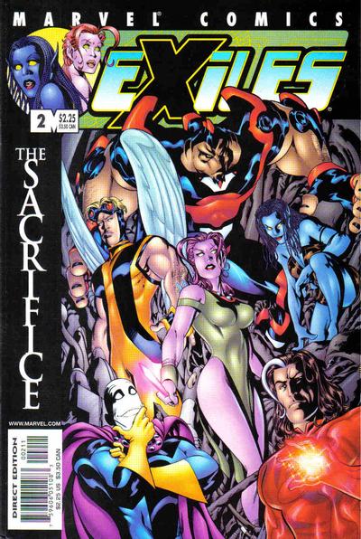 Cover for Exiles (Marvel, 2001 series) #2 [Direct Edition]