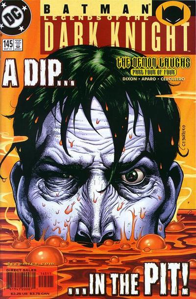 Cover for Batman: Legends of the Dark Knight (DC, 1992 series) #145 [Direct Sales]