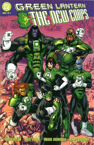 Cover for Green Lantern: The New Corps (DC, 1999 series) #1