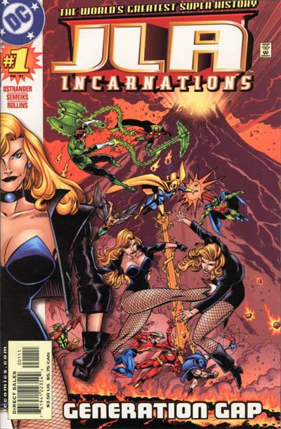 Cover for JLA: Incarnations (DC, 2001 series) #1 [Direct Sales]