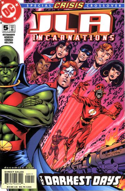 Cover for JLA: Incarnations (DC, 2001 series) #5 [Direct Sales]