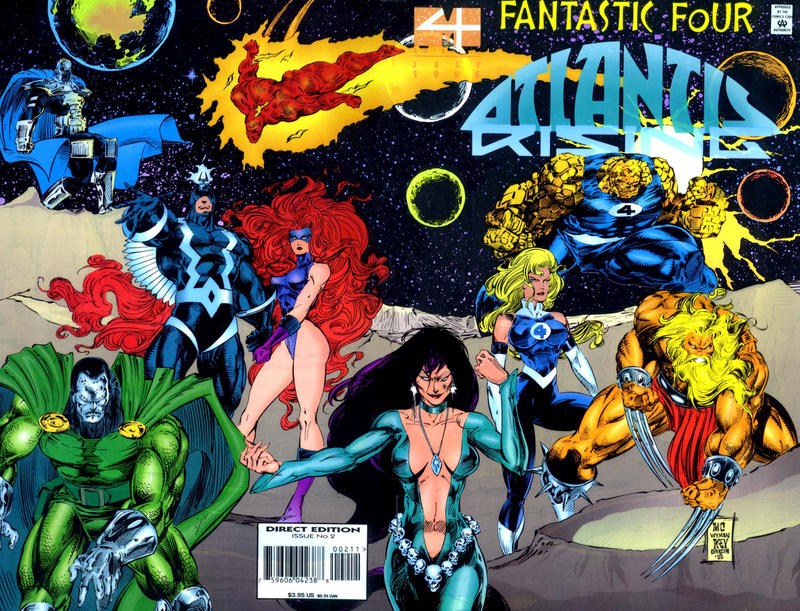 Cover for Fantastic Four: Atlantis Rising (Marvel, 1995 series) #2