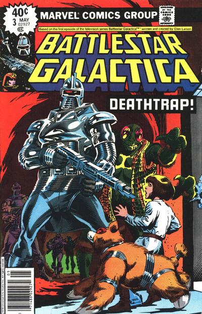 Cover for Battlestar Galactica (Marvel, 1979 series) #3 [Regular Edition]