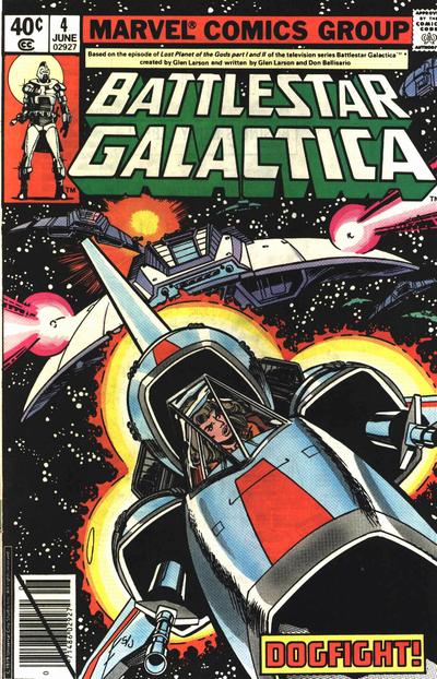 Cover for Battlestar Galactica (Marvel, 1979 series) #4 [Direct]