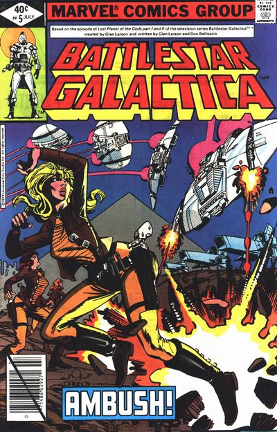 Cover for Battlestar Galactica (Marvel, 1979 series) #5 [Direct]