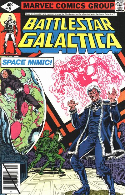 Cover for Battlestar Galactica (Marvel, 1979 series) #9 [Direct]