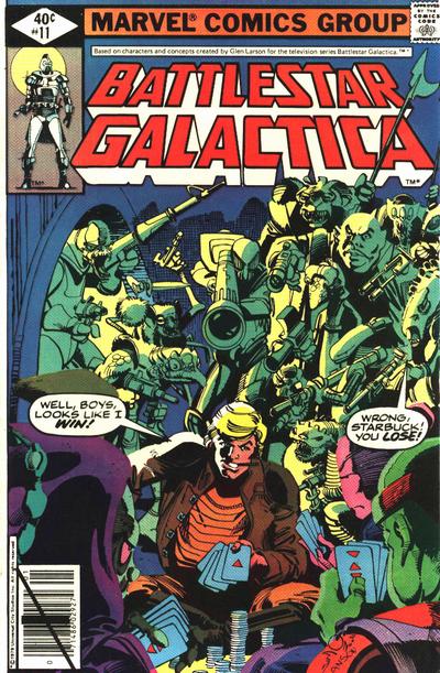 Cover for Battlestar Galactica (Marvel, 1979 series) #11 [Direct]
