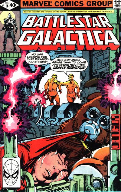Cover for Battlestar Galactica (Marvel, 1979 series) #14 [Direct]