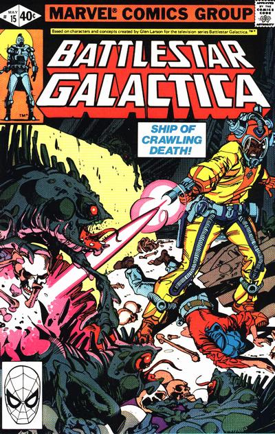 Cover for Battlestar Galactica (Marvel, 1979 series) #15 [Direct]
