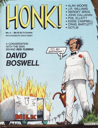 Cover for Honk! (Fantagraphics, 1986 series) #4