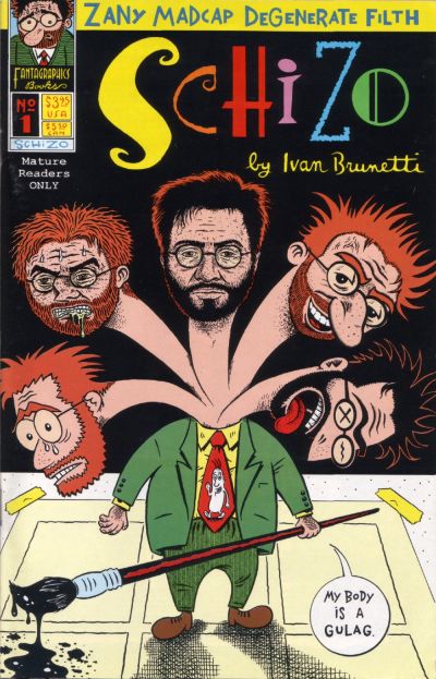 Cover for Schizo (Fantagraphics, 1995 series) #1