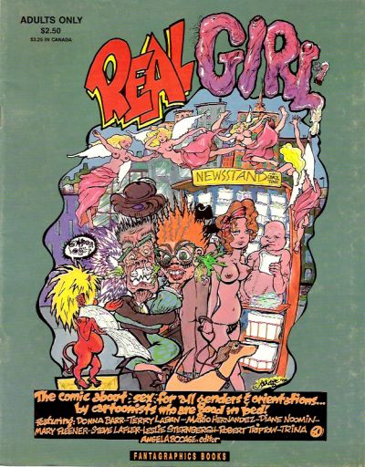 Cover for Real Girl (Fantagraphics, 1990 series) #1