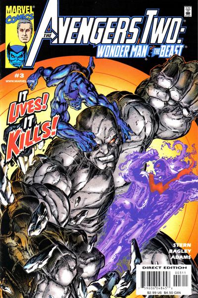 Cover for Avengers Two: Wonder Man & Beast (Marvel, 2000 series) #3