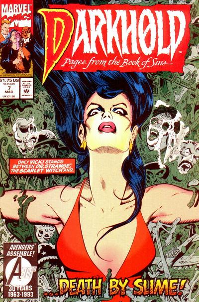 Cover for Darkhold: Pages from the Book of Sins (Marvel, 1992 series) #7 [Direct]