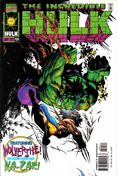 Cover for The Incredible Hulk (Marvel, 1968 series) #454 [Direct Edition]