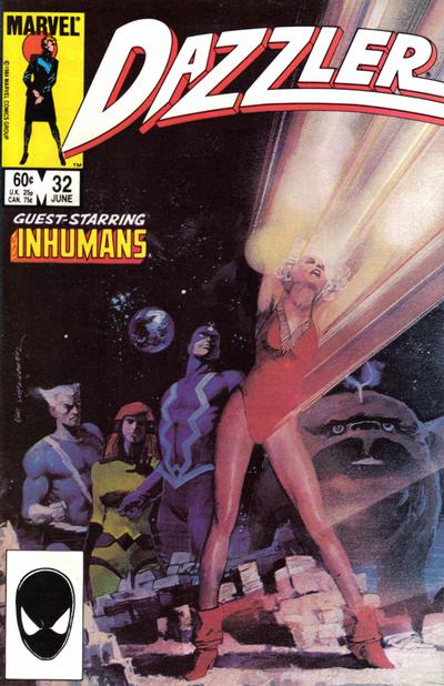 Cover for Dazzler (Marvel, 1981 series) #32 [Direct]