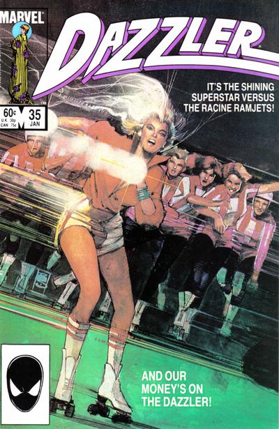 Cover for Dazzler (Marvel, 1981 series) #35 [Direct]