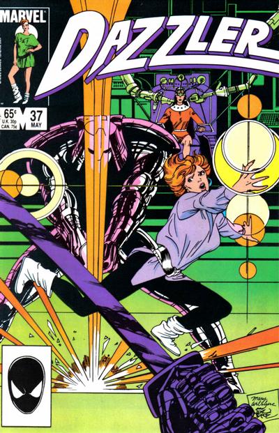 Cover for Dazzler (Marvel, 1981 series) #37 [Direct]
