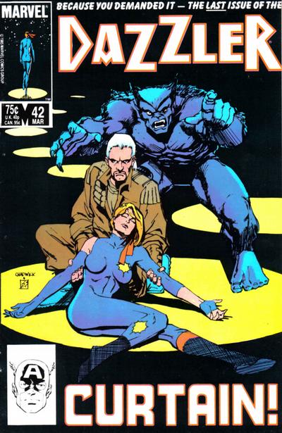 Cover for Dazzler (Marvel, 1981 series) #42 [Direct]