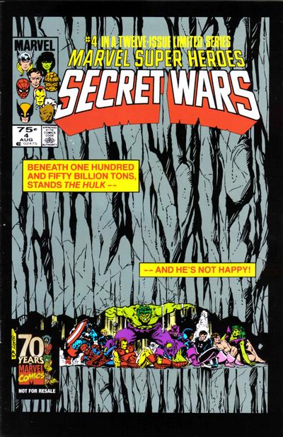 Cover for Hasbro / Secret Wars (Marvel, 2009 series) #4