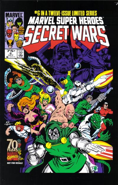 Cover for Hasbro / Secret Wars (Marvel, 2009 series) #6