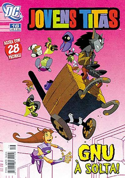 Cover for Jovens Titãs (Panini Brasil, 2005 series) #16