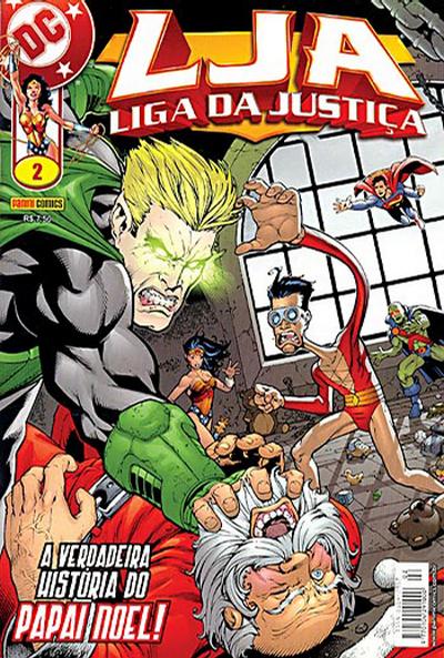 Cover for Liga da Justiça (Panini Brasil, 2002 series) #2