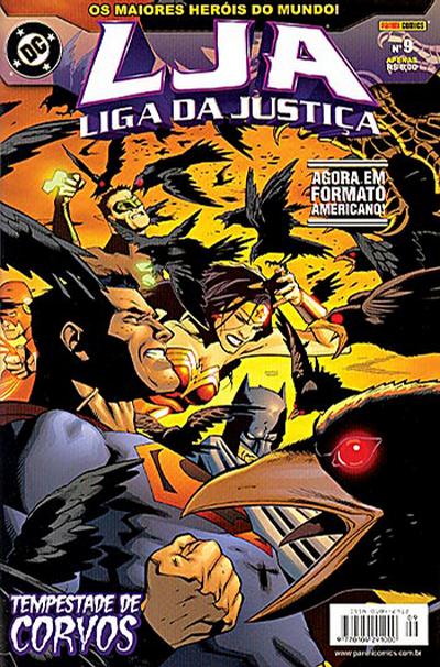Cover for Liga da Justiça (Panini Brasil, 2002 series) #9