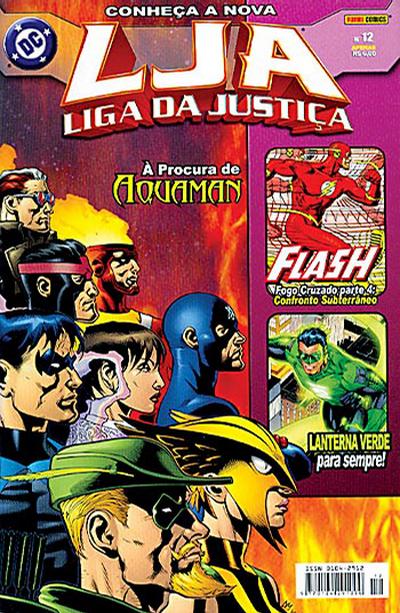 Cover for Liga da Justiça (Panini Brasil, 2002 series) #12