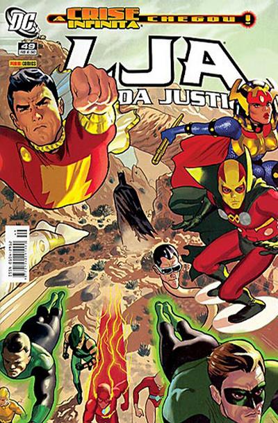 Cover for Liga da Justiça (Panini Brasil, 2002 series) #49