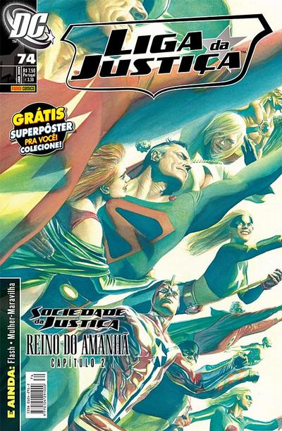 Cover for Liga da Justiça (Panini Brasil, 2002 series) #74