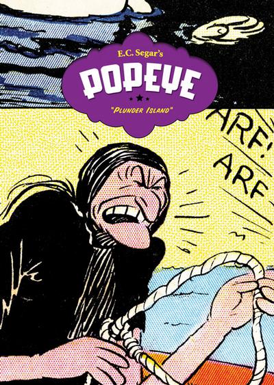 Cover for Popeye [E.C. Segar's Popeye] (Fantagraphics, 2006 series) #4 - Plunder Island