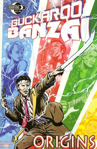 Cover for Buckaroo Banzai: Origins (Moonstone, 2009 series) #[nn] [Cover A]