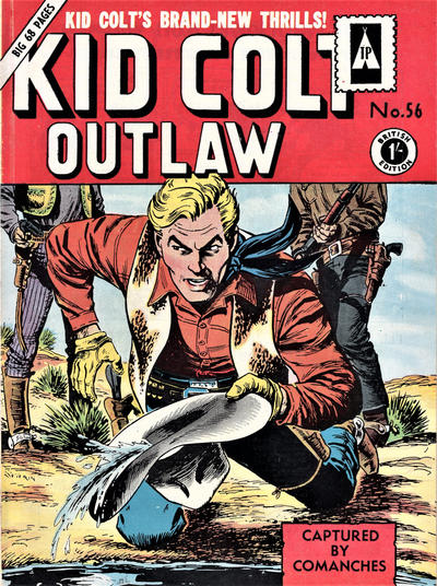 Cover for Kid Colt Outlaw (Thorpe & Porter, 1950 ? series) #56