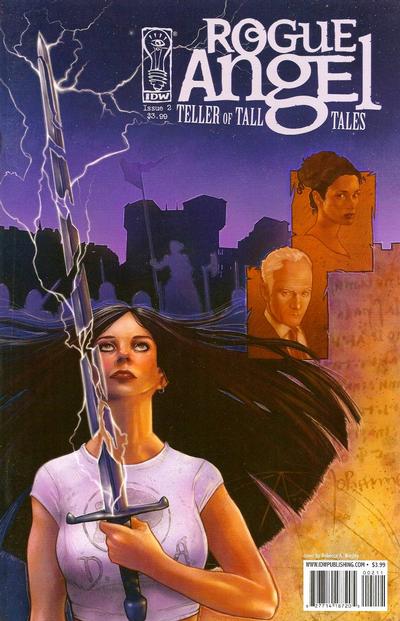 Cover for Rogue Angel: Teller of Tall Tales (IDW, 2008 series) #2