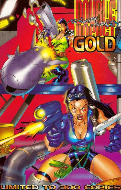Cover for Double Impact "Trigger Happy" (ABC Studios, 1998 series) #1 [Gold Cover]