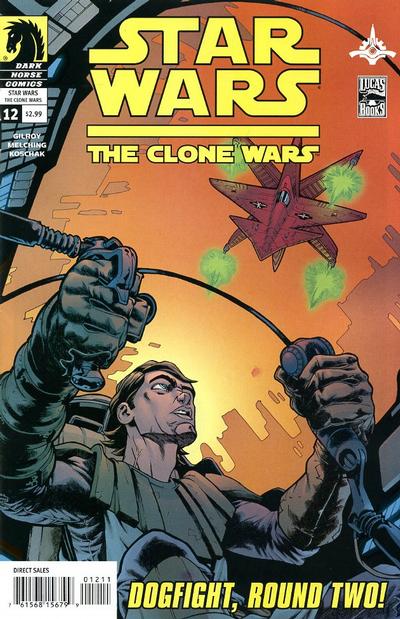 Cover for Star Wars the Clone Wars (Dark Horse, 2008 series) #12