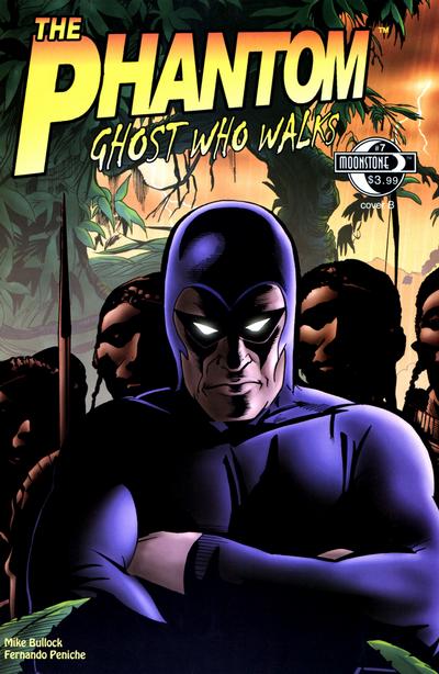 Cover for The Phantom: Ghost Who Walks (Moonstone, 2009 series) #7 [Cover B]