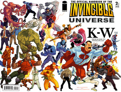 Cover for The Official Handbook of the Invincible Universe (Image, 2006 series) #2