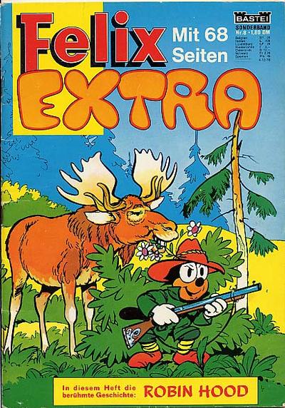 Cover for Felix Extra (Bastei Verlag, 1970 series) #8