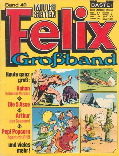 Cover for Felix Grossband (Bastei Verlag, 1973 series) #49