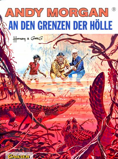 Cover for Andy Morgan (Carlsen Comics [DE], 1986 series) #3 - An den Grenzen der Hölle