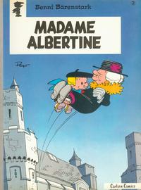 Cover Thumbnail for Benni Bärenstark (Carlsen Comics [DE], 1980 series) #2 - Madame Albertine