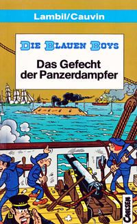 Cover for Carlsen Pocket (Carlsen Comics [DE], 1990 series) #20 - Die Blauen Boys - Das Gefecht der Panzerdampfer
